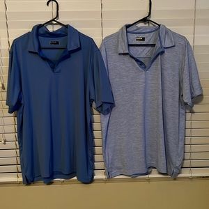 Lot of two men’s polo shirts